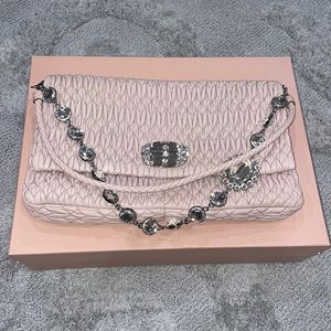 BRAND NEW Miu Miu Napa Crystal bag